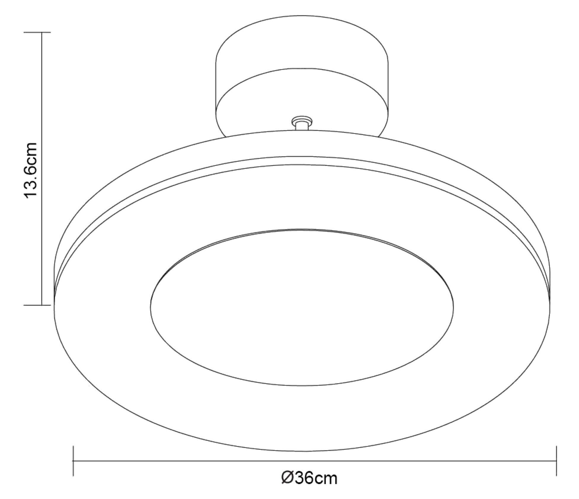 Hemisferic Ceiling Lights Mantra Semi Flush Fittings